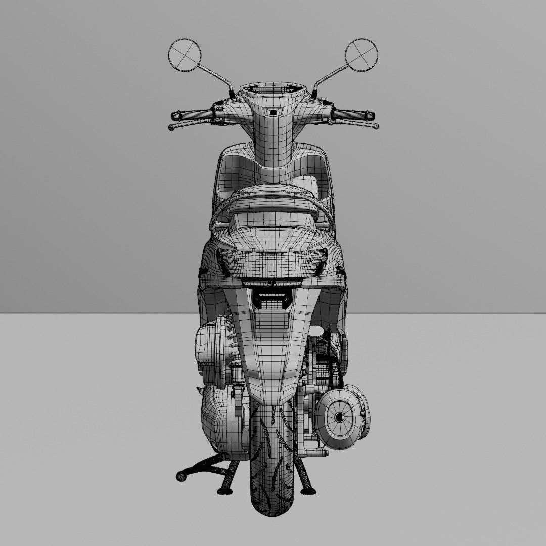 2024 - Honda Stylo 160 ABS 3D model_17