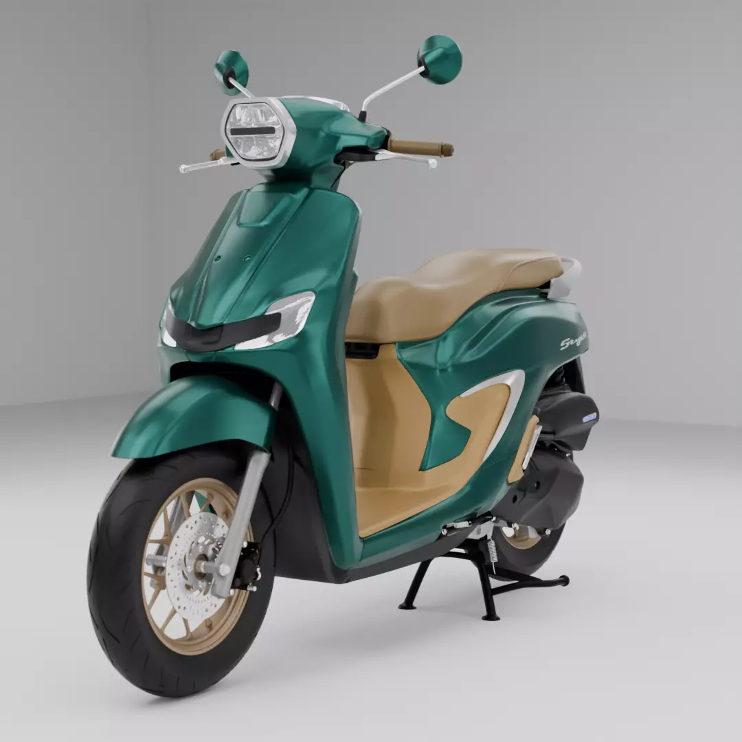 2024 - Honda Stylo 160 ABS 3D model_0