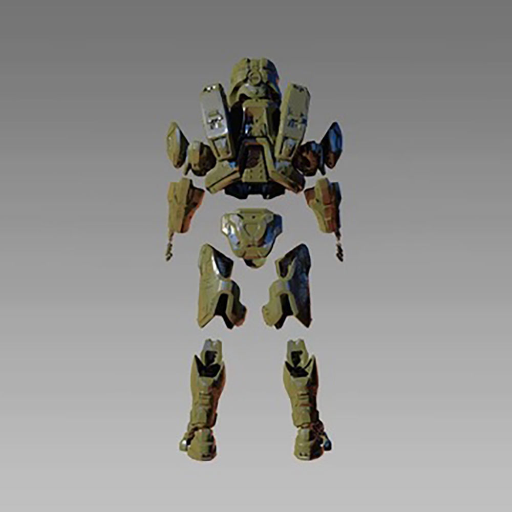 Halo 5 MK6 Master Chief Full Armor 3D Model Ready to Print 3D print model_5