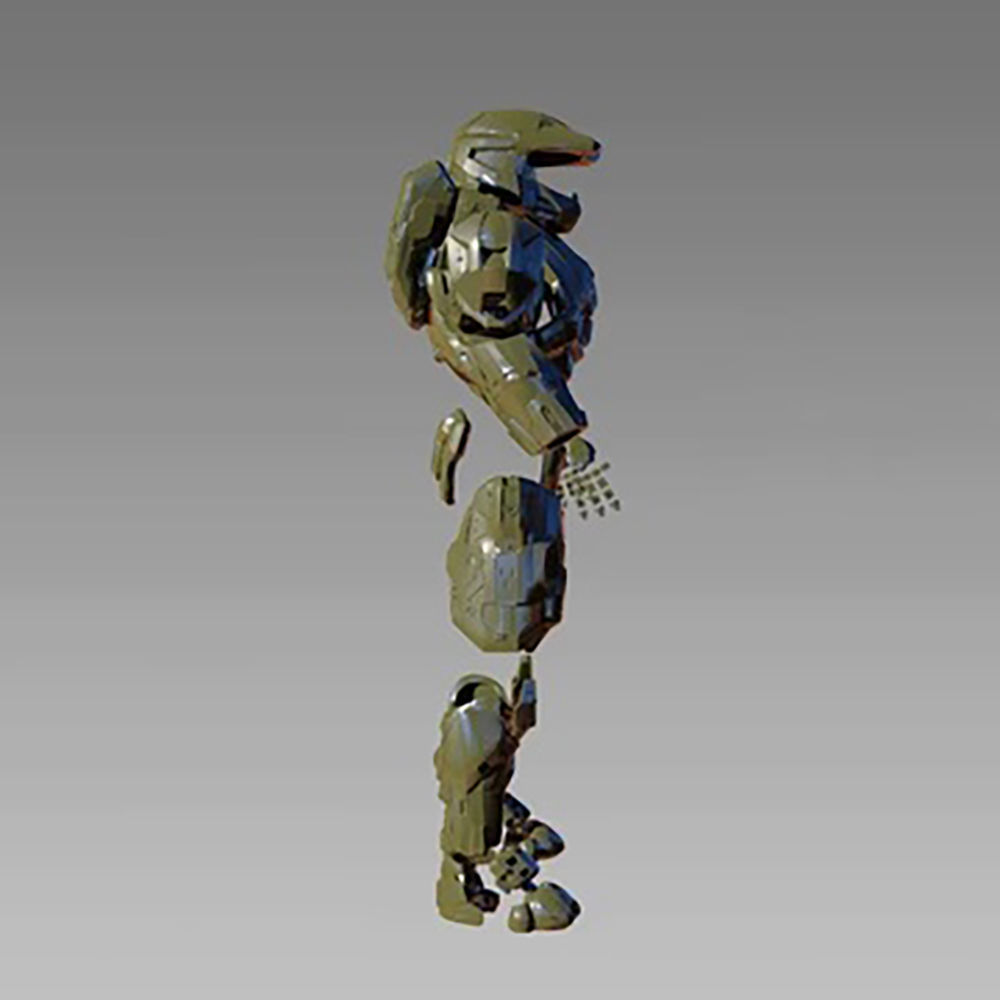 Halo 5 MK6 Master Chief Full Armor 3D Model Ready to Print 3D print model_3