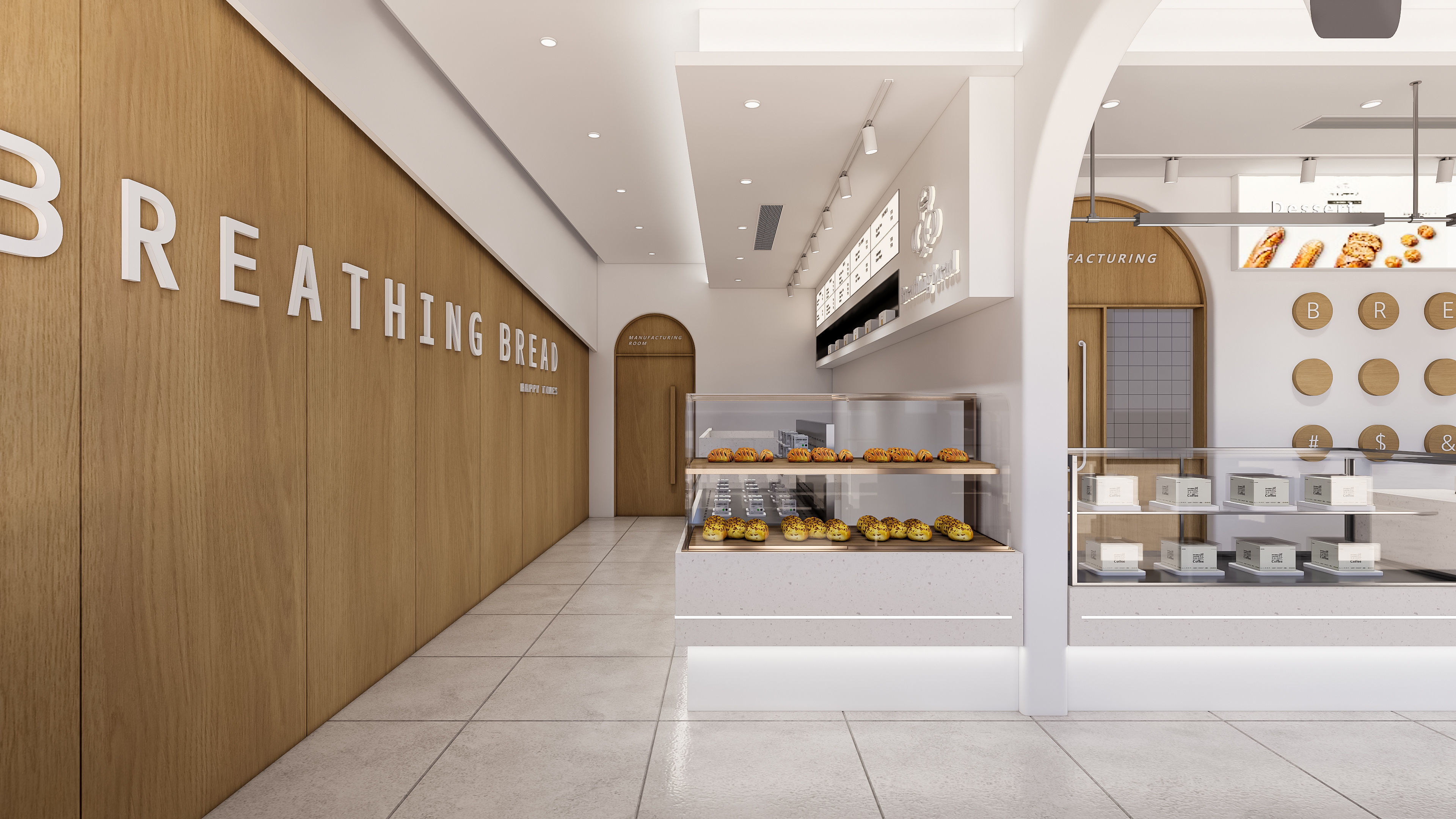 Bakery interior 2 3D model_2