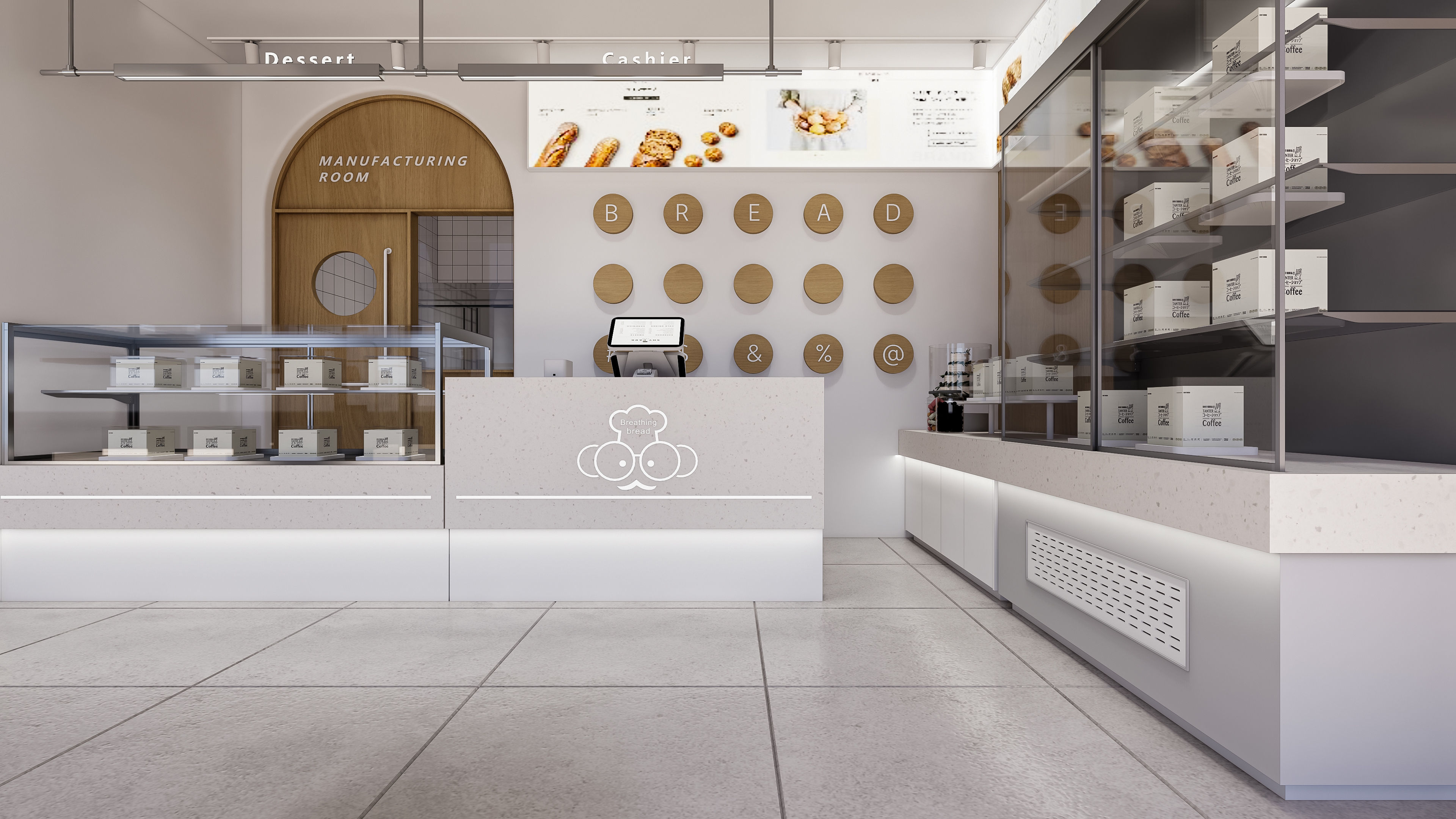 Bakery interior 2 3D model_5