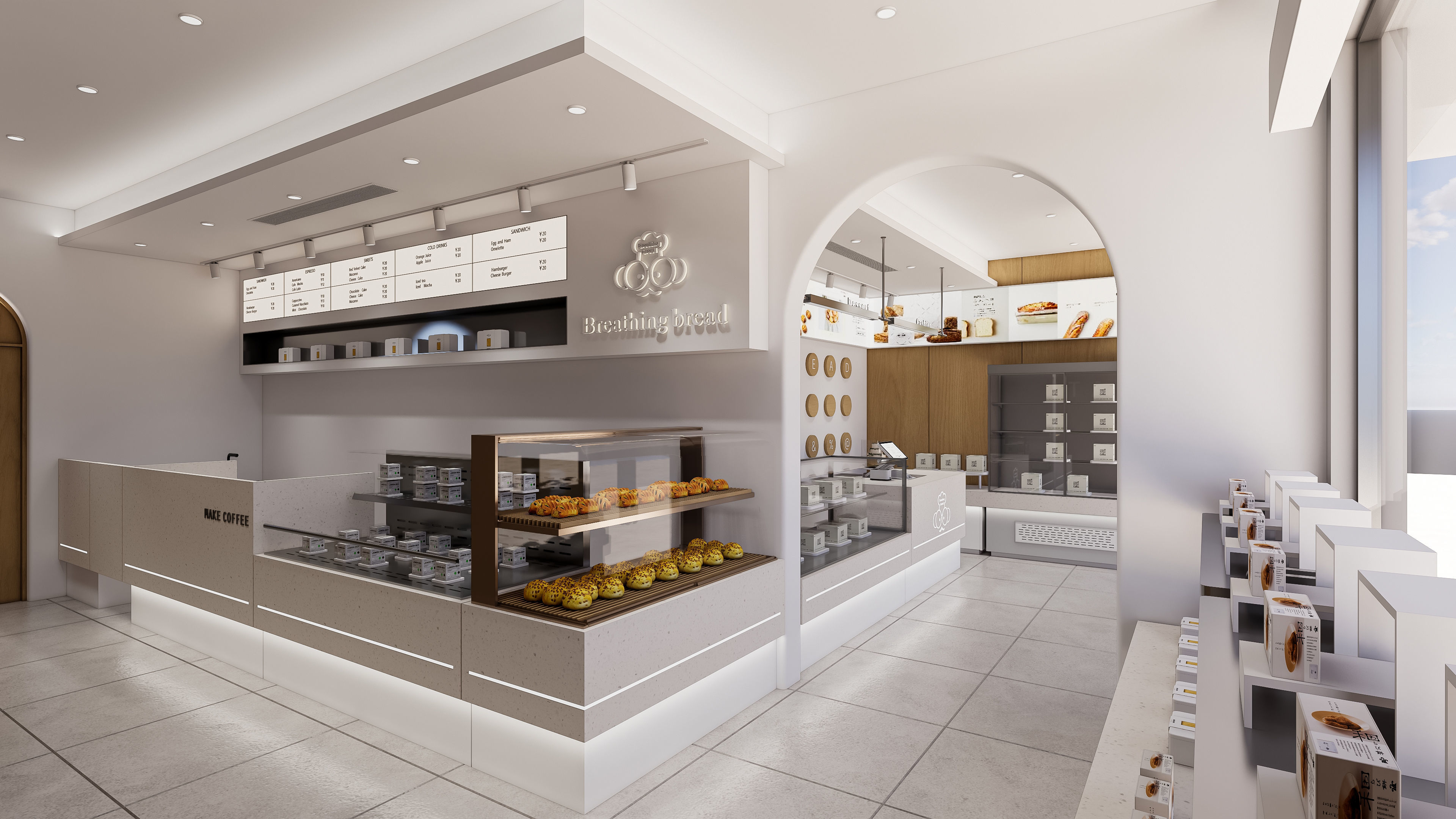Bakery interior 2 3D model_12