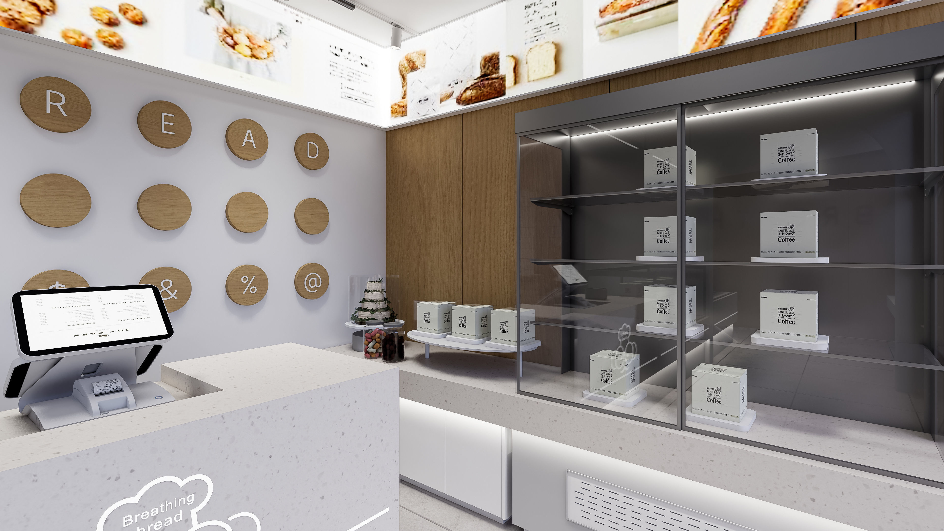 Bakery interior 2 3D model_22