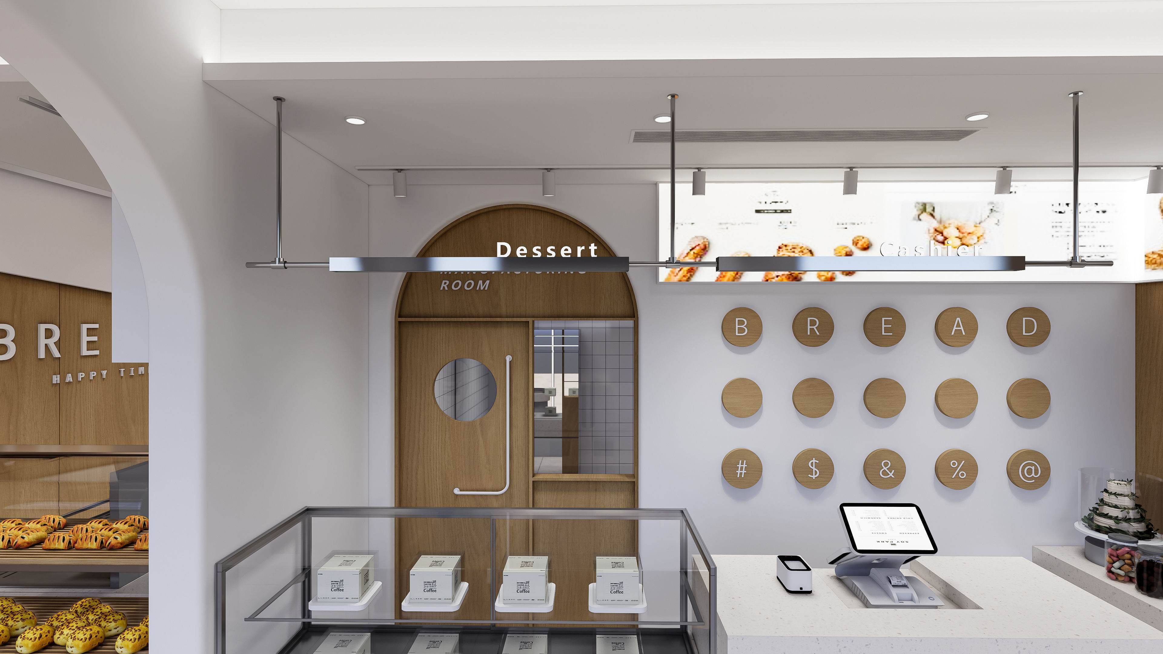 Bakery interior 2 3D model_19