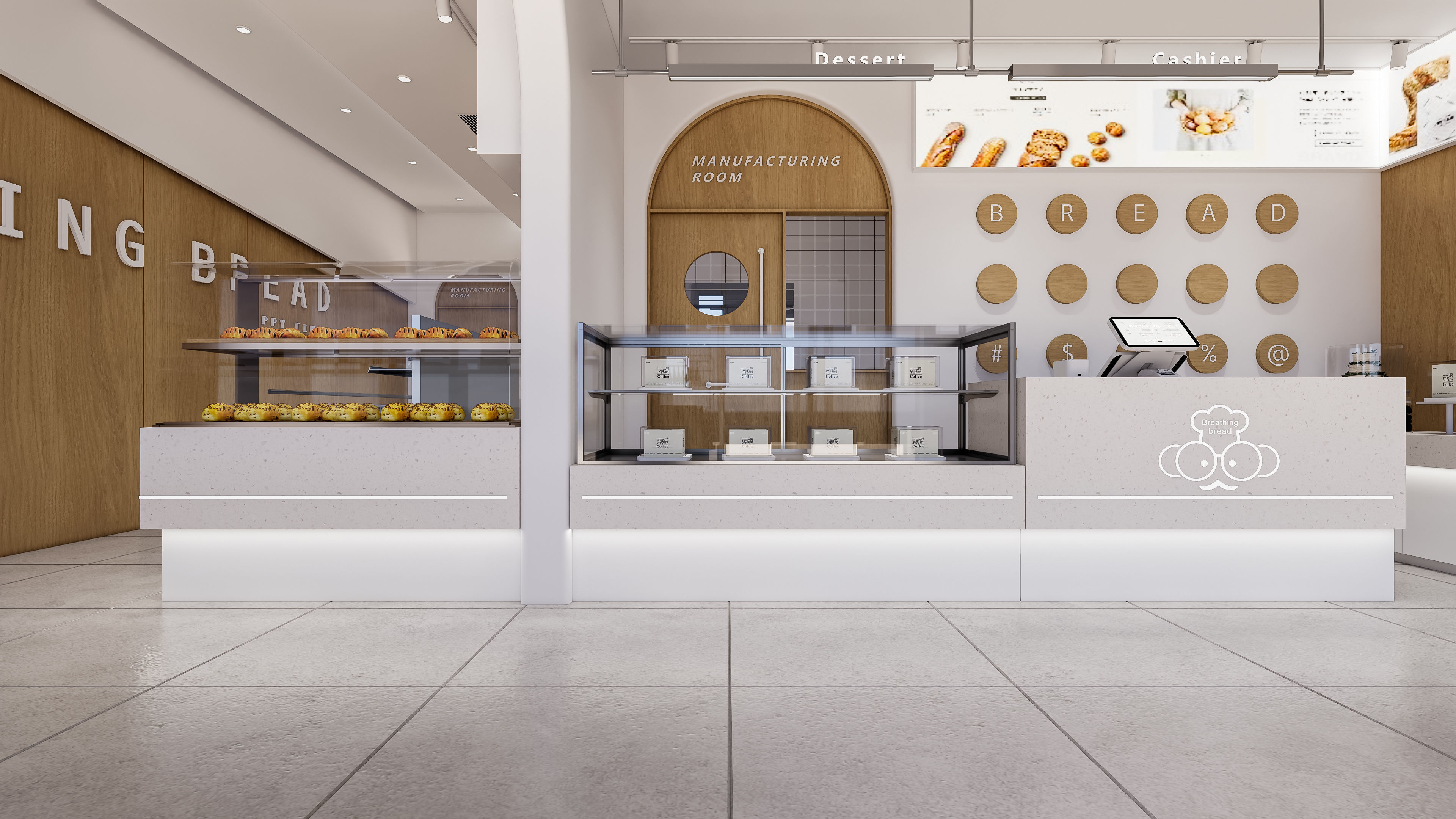 Bakery interior 2 3D model_6