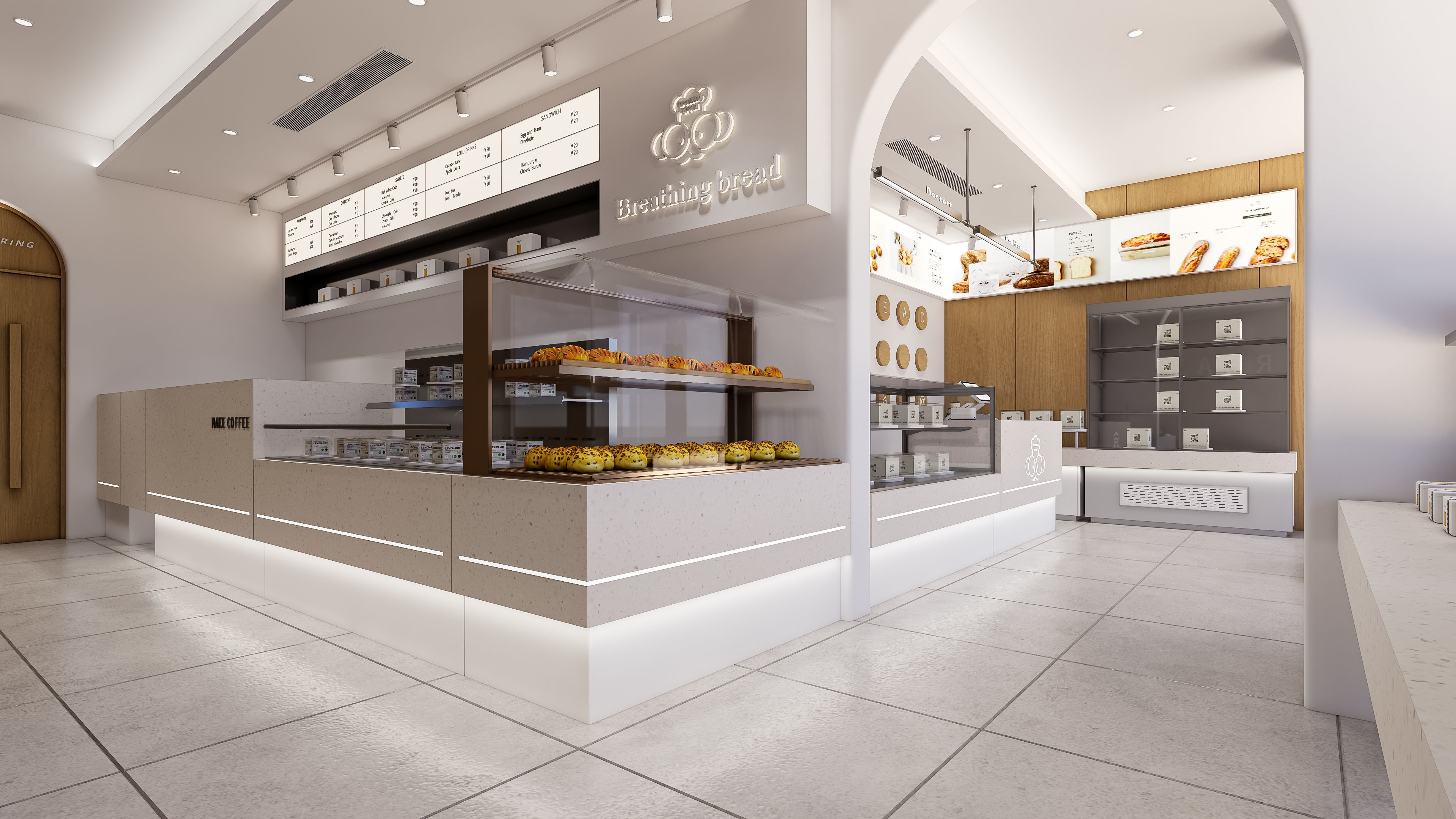 Bakery interior 2 3D model_13