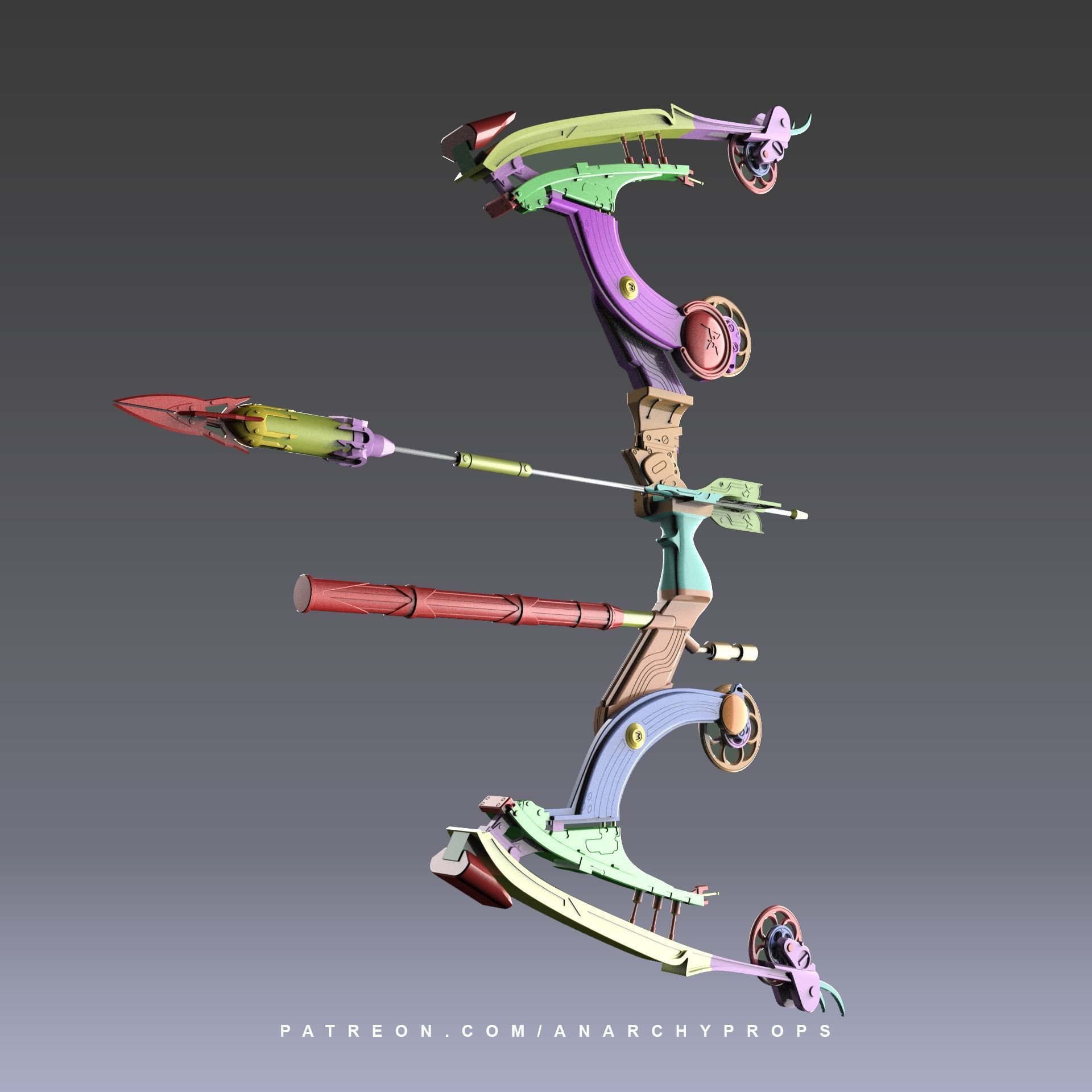 LE MONARQUE  DESTINY 2 3D print model_2