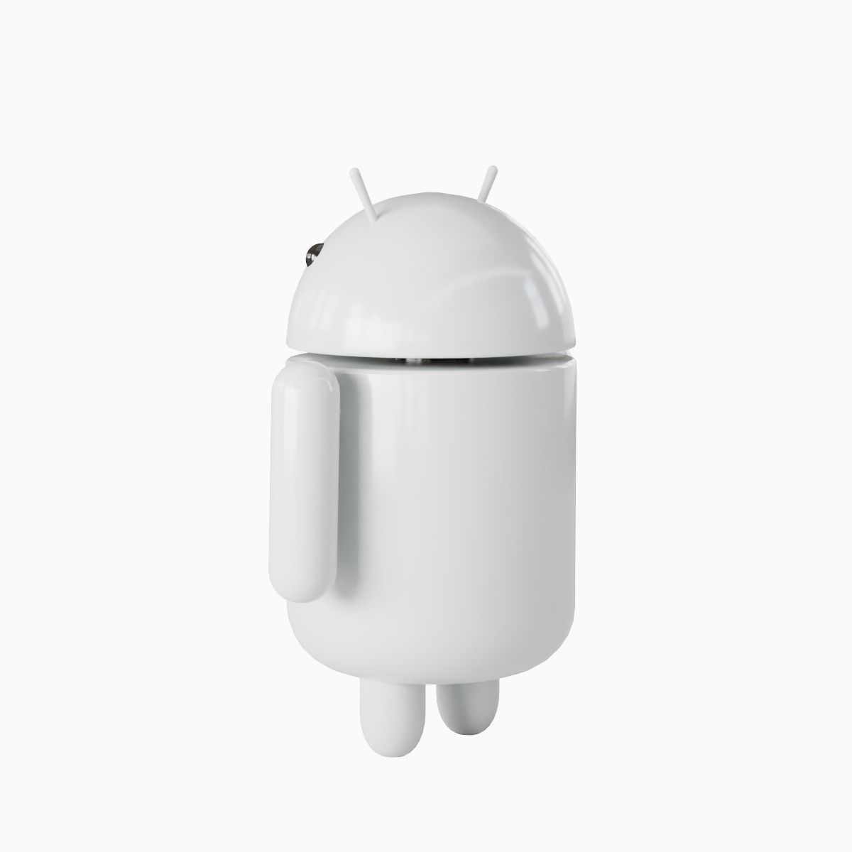 Android Robot 07 Low-poly 3D model_8