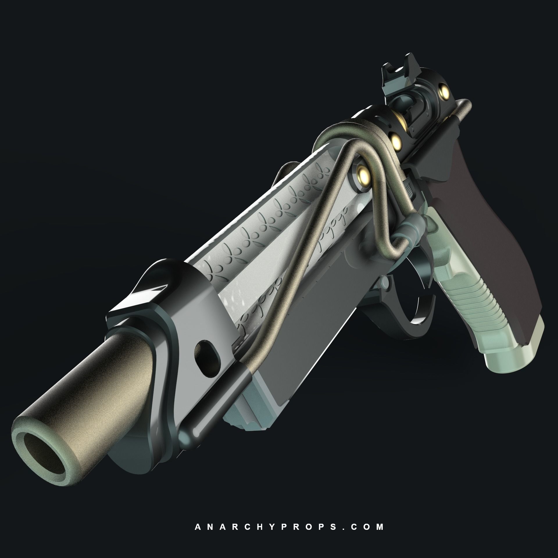 LONESOME Destiny 2 3D print model_4