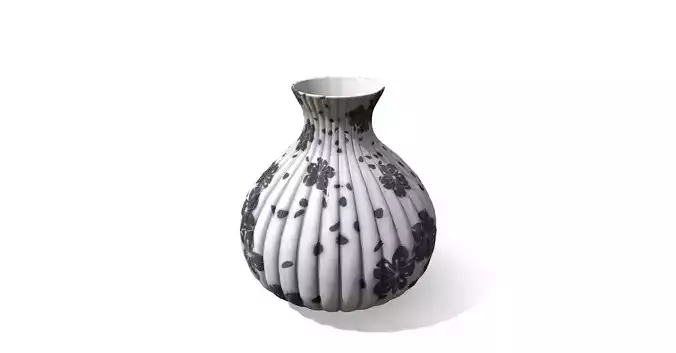  white vase 3D model