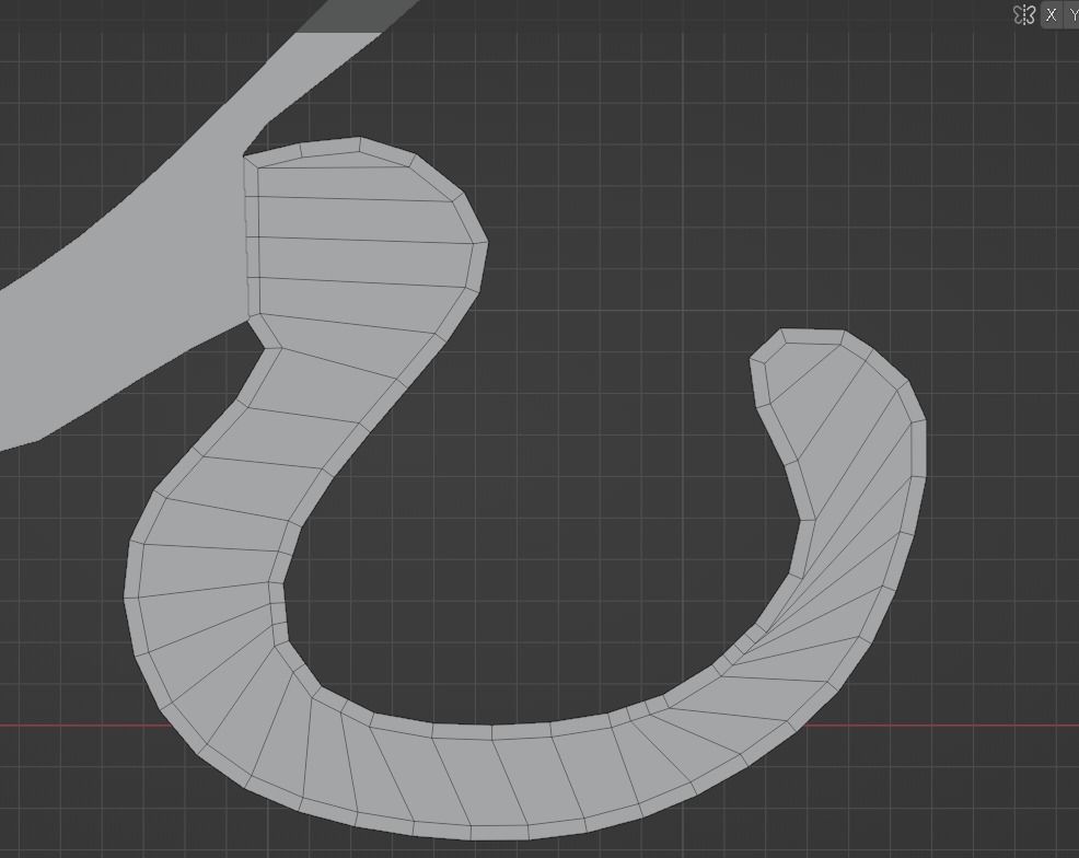 Chinese scripts  for education animation Low-poly 3D model_43