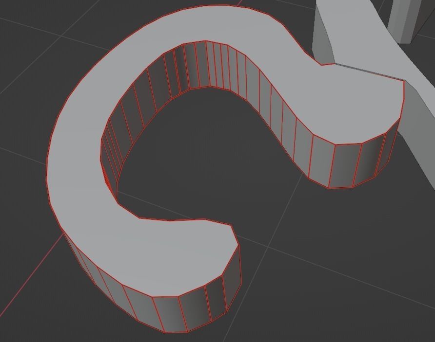 Chinese scripts  for education animation Low-poly 3D model_44