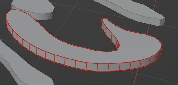 Chinese scripts  for education animation Low-poly 3D model_37