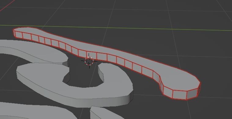 Chinese scripts  for education animation Low-poly 3D model_36