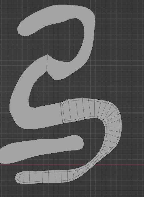 Chinese scripts  for education animation Low-poly 3D model_35