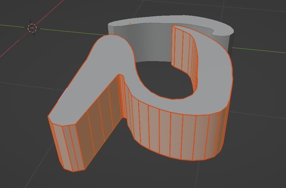 Chinese scripts  for education animation Low-poly 3D model_16