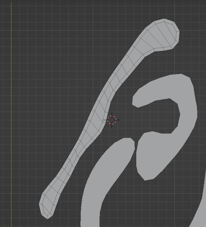 Chinese scripts  for education animation Low-poly 3D model_25