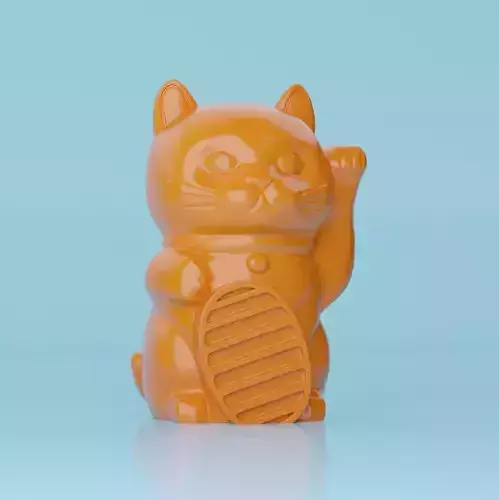 Lucky Cat 3D print model
