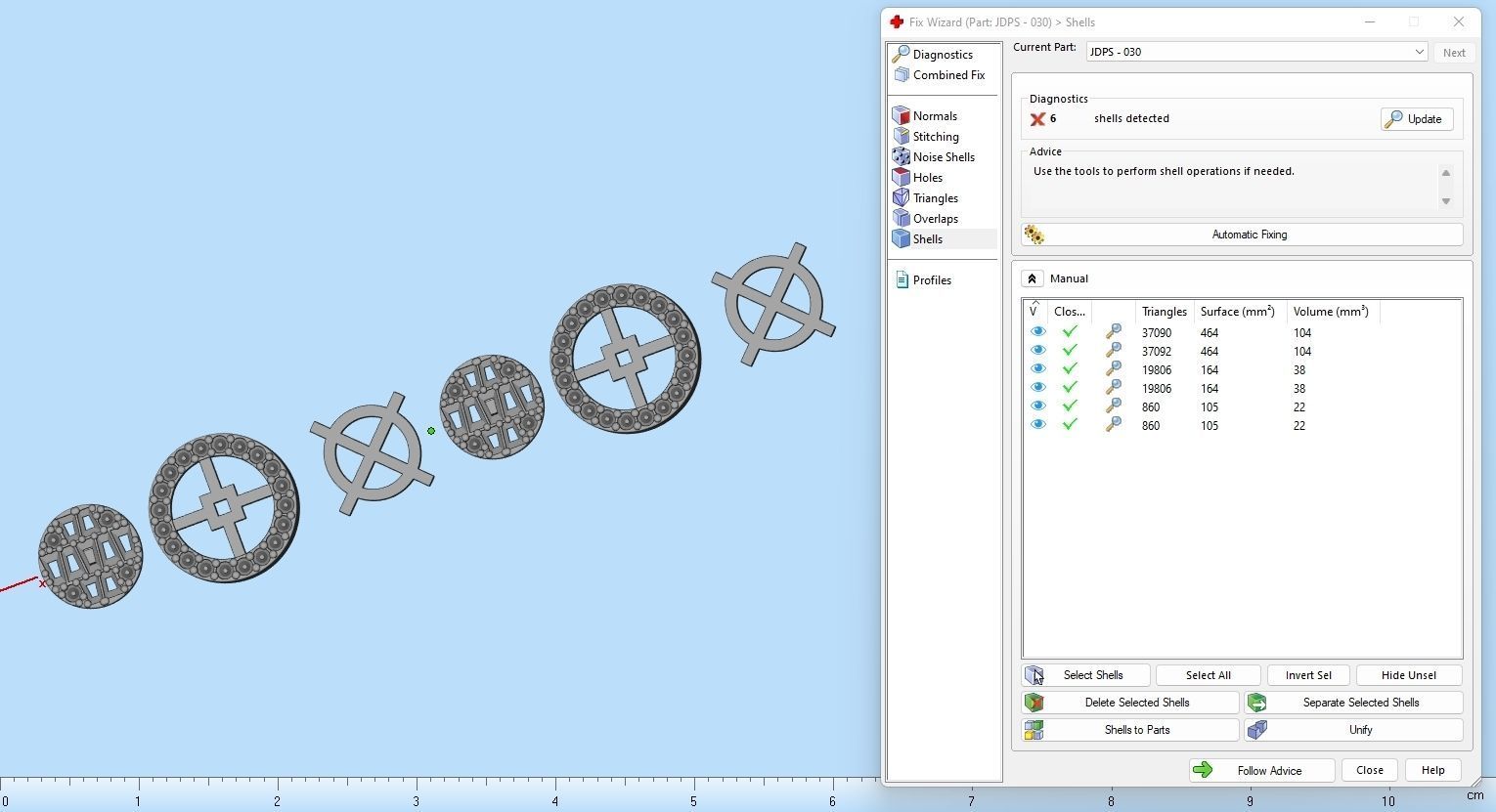 Custom Fully Round shape Diamond Studs - Ice out Earring Unisex 3D print model_21