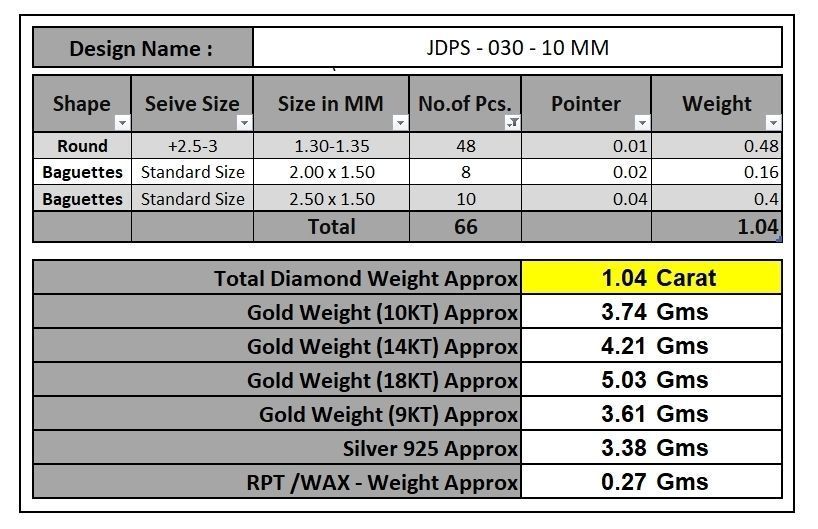 Custom Fully Round shape Diamond Studs - Ice out Earring Unisex 3D print model_22