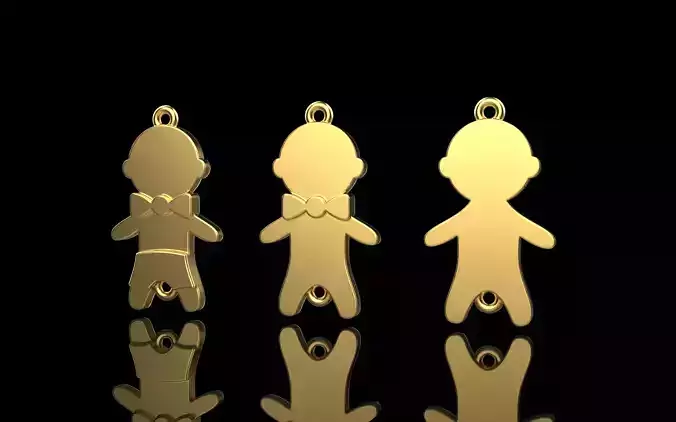 family pendant bracelet charm boy model 882