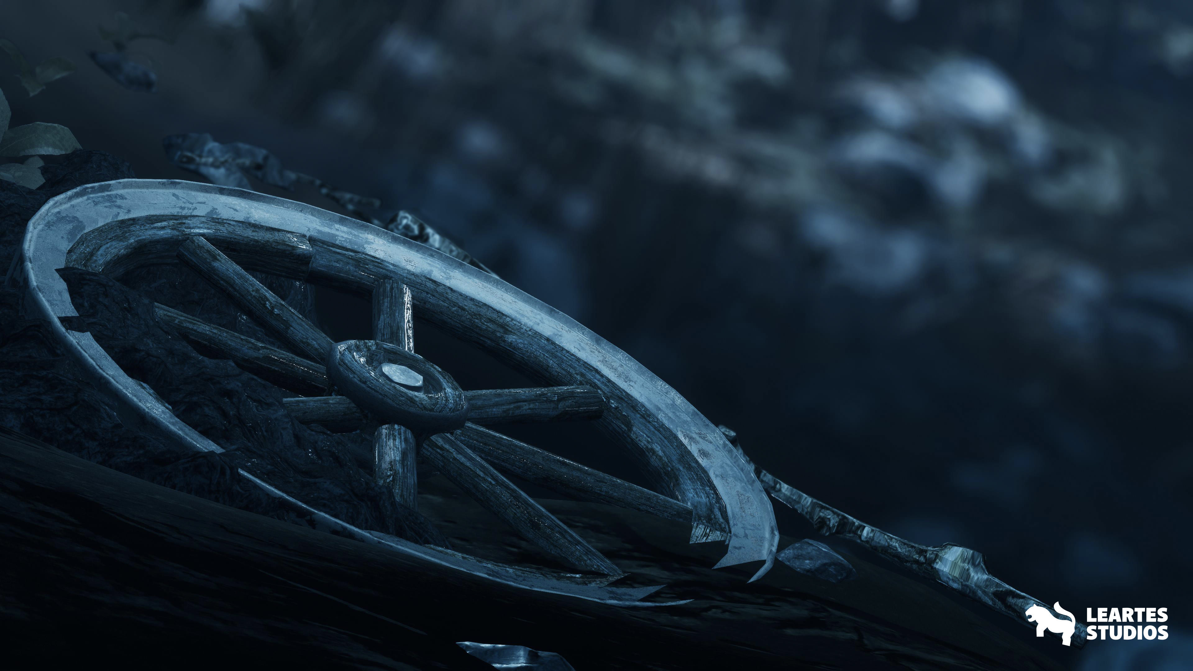 Demonic Village Environment Low-poly 3D model_16