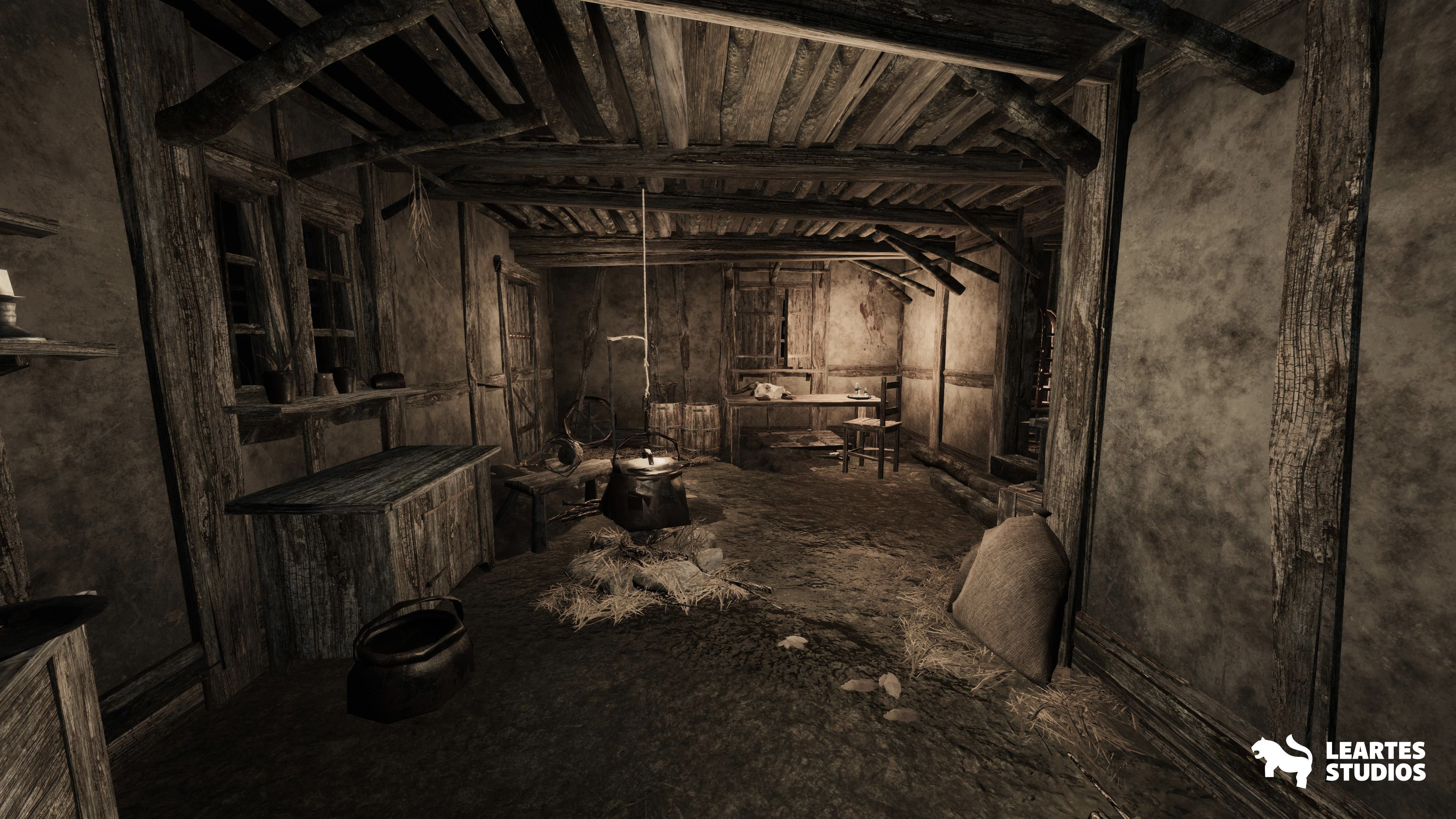 Demonic Village Environment Low-poly 3D model_23