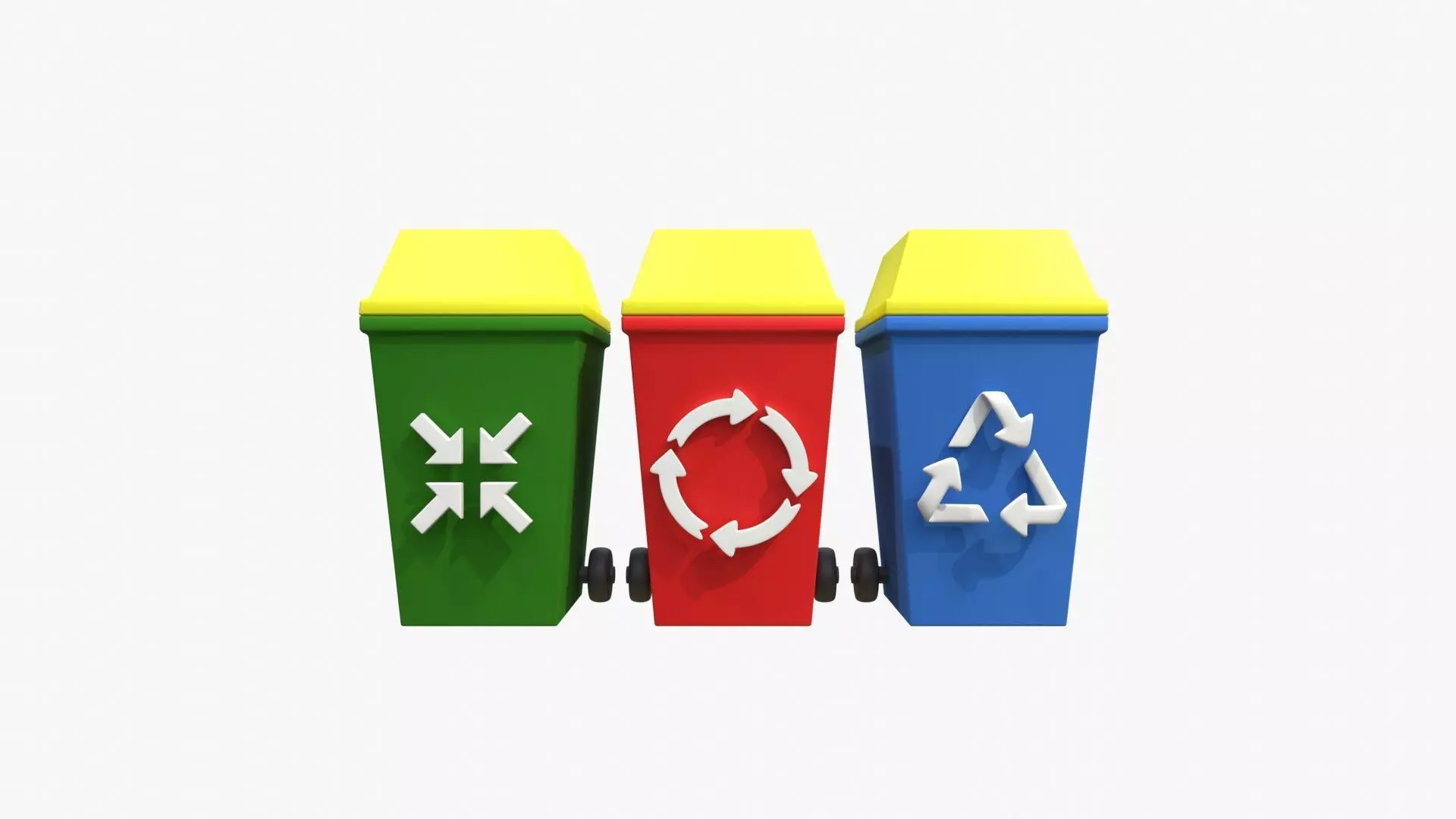 Garbage Can 3D model