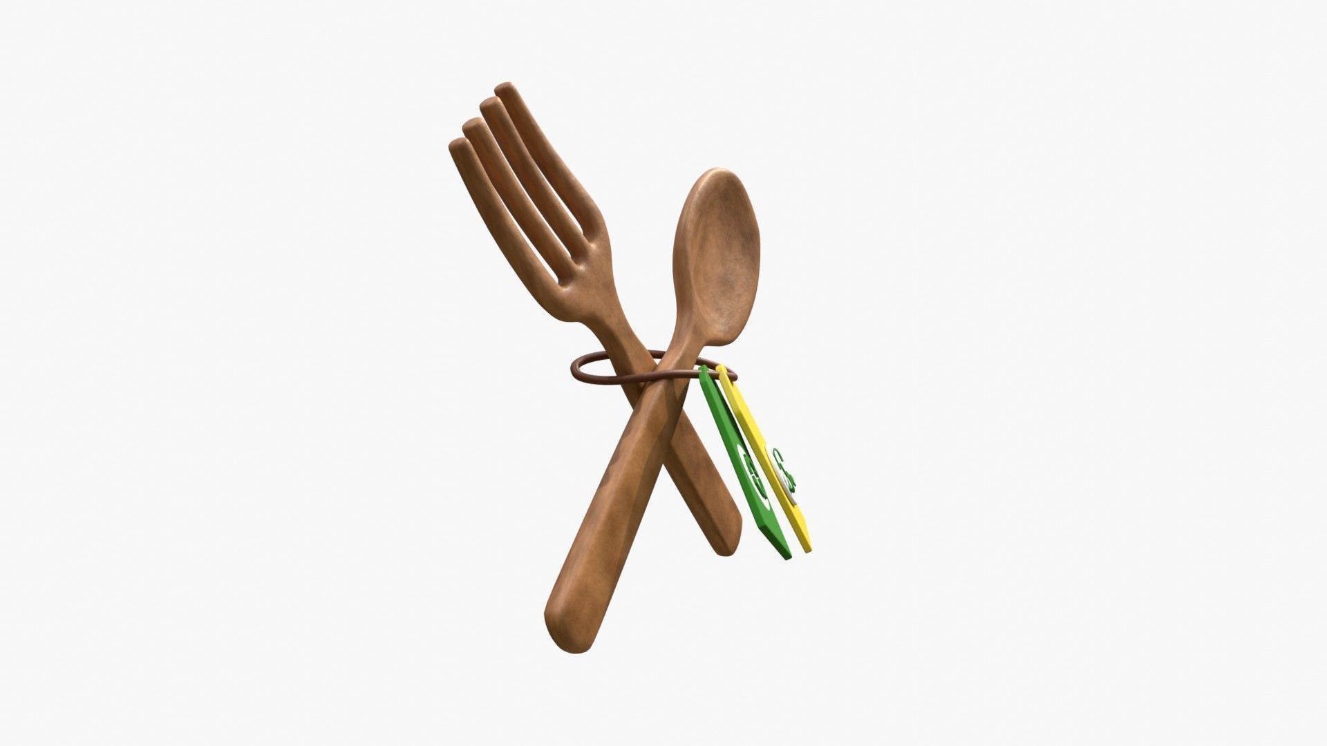 Recycle Spoon 3D model_15