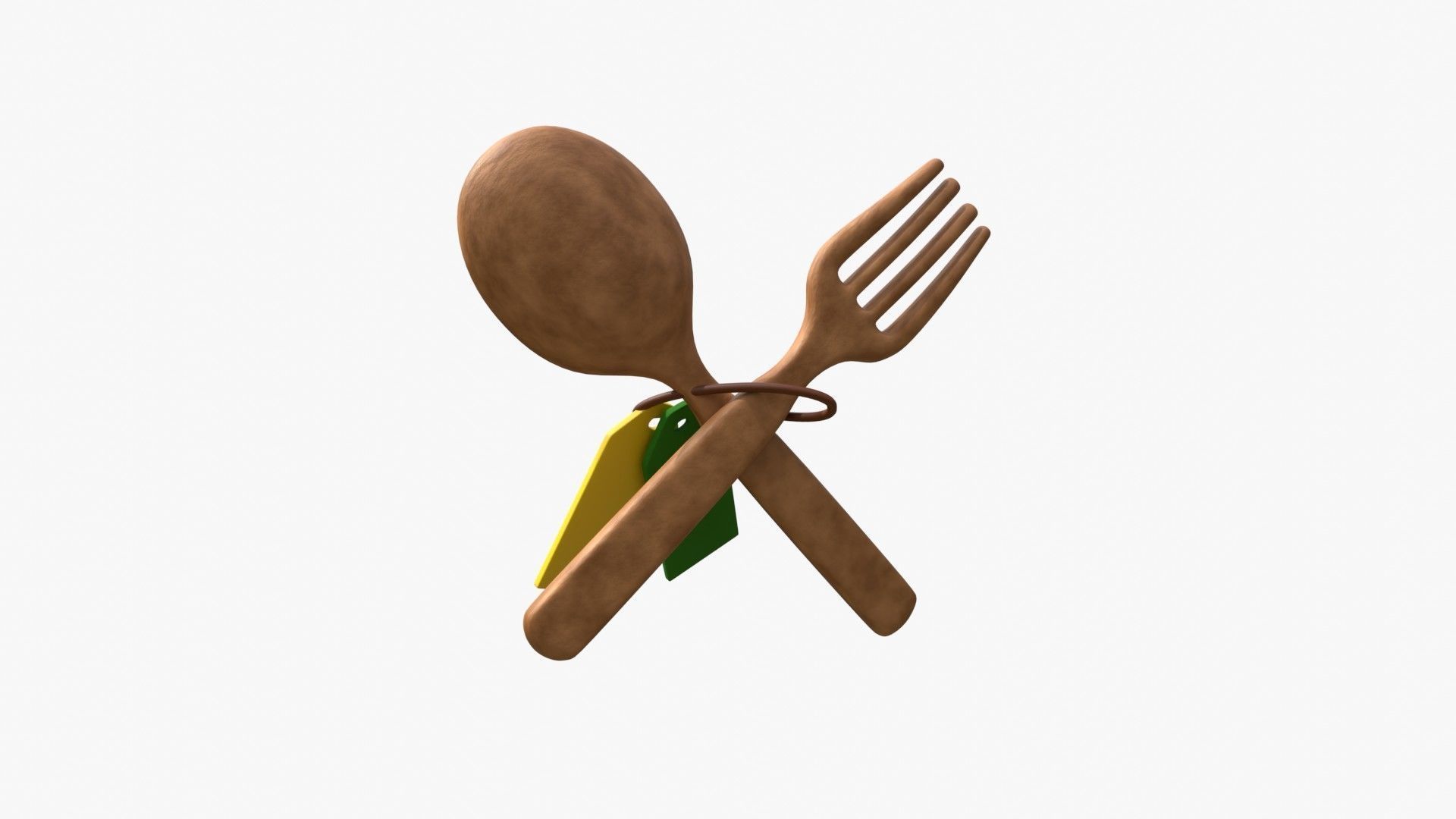 Recycle Spoon 3D model_7