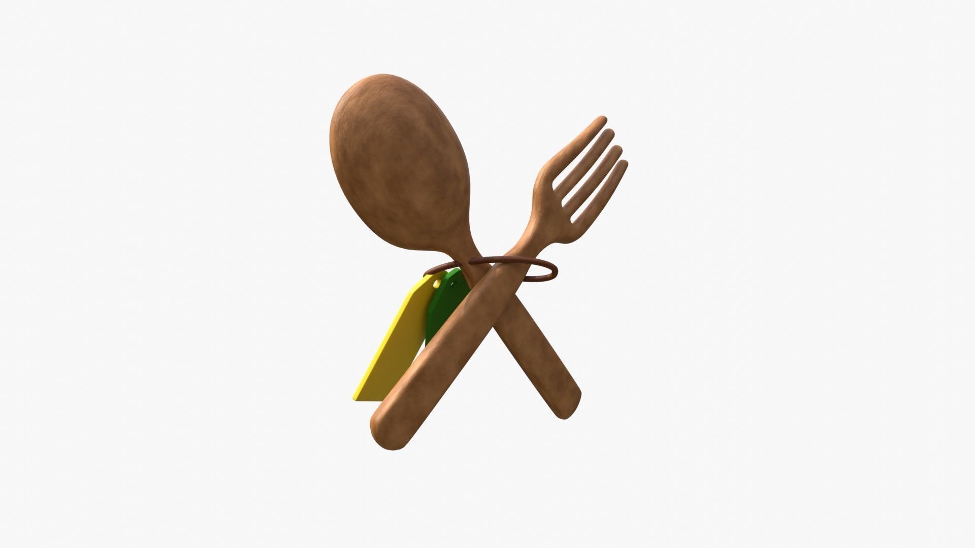 Recycle Spoon 3D model_6