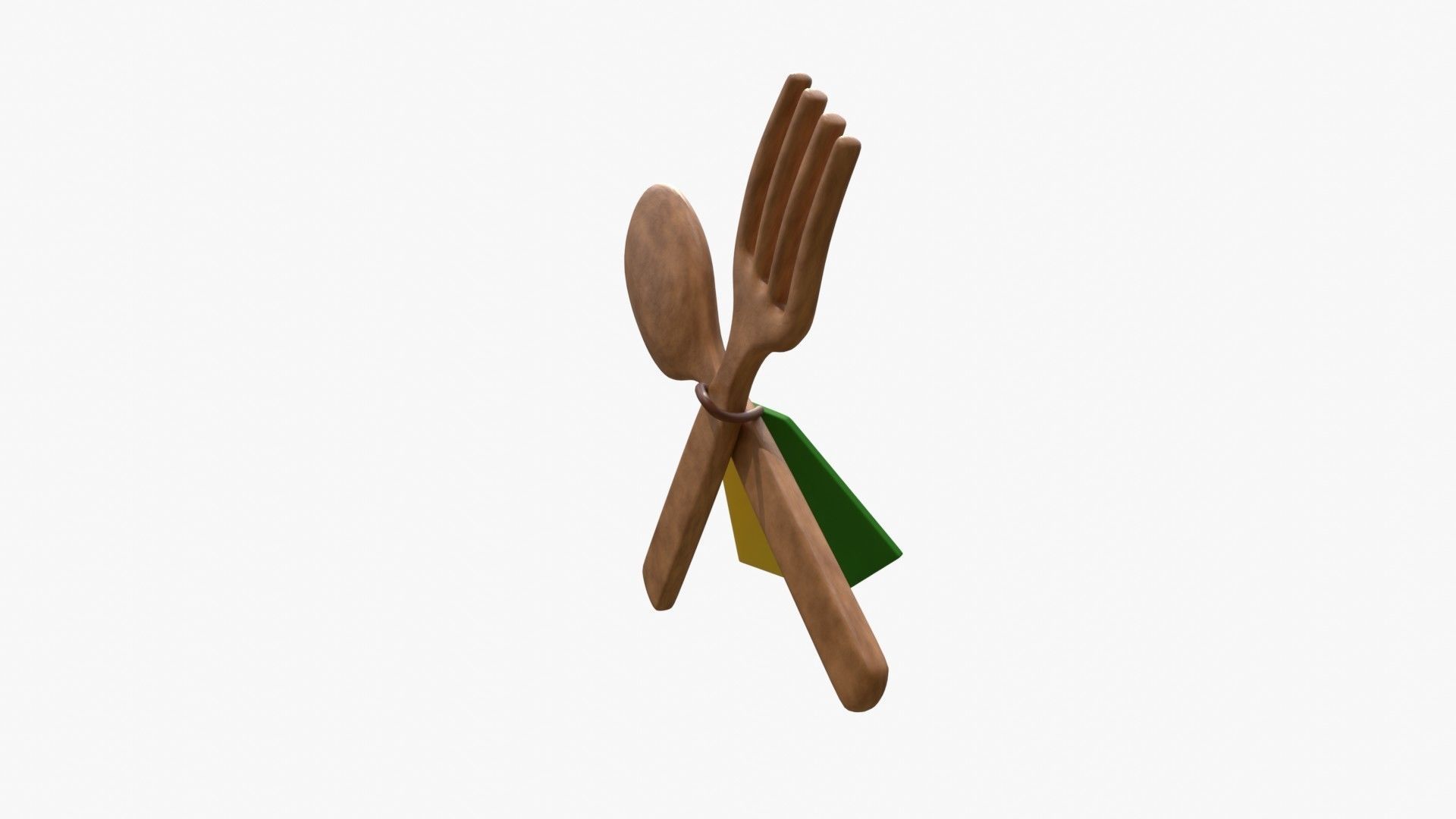 Recycle Spoon 3D model_12