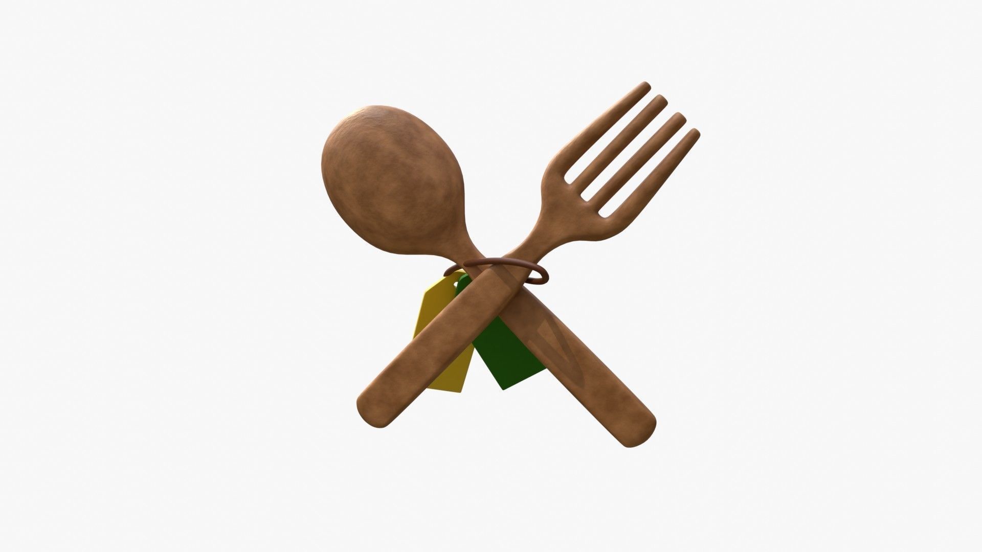 Recycle Spoon 3D model_9