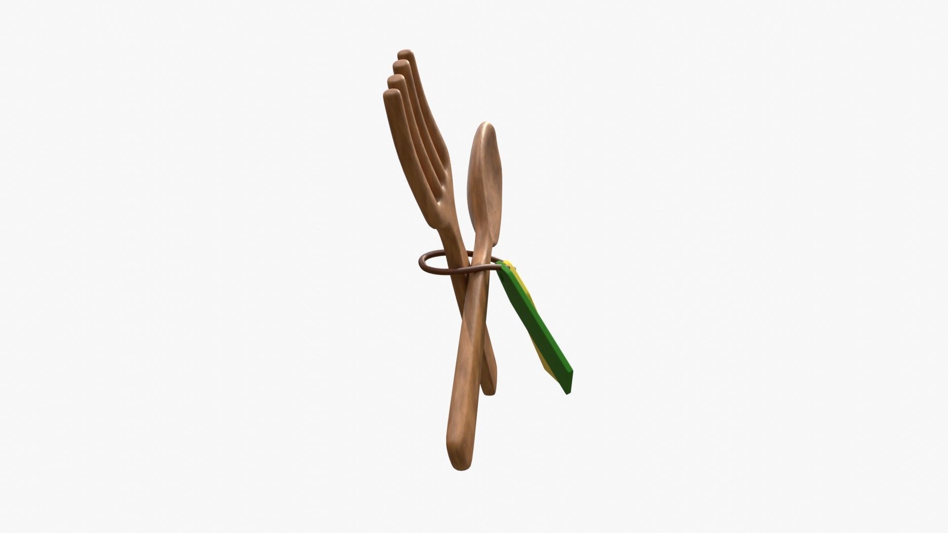 Recycle Spoon 3D model_14