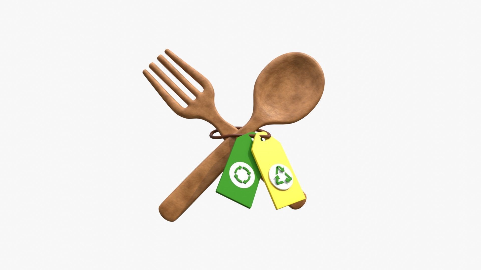 Recycle Spoon 3D model_18