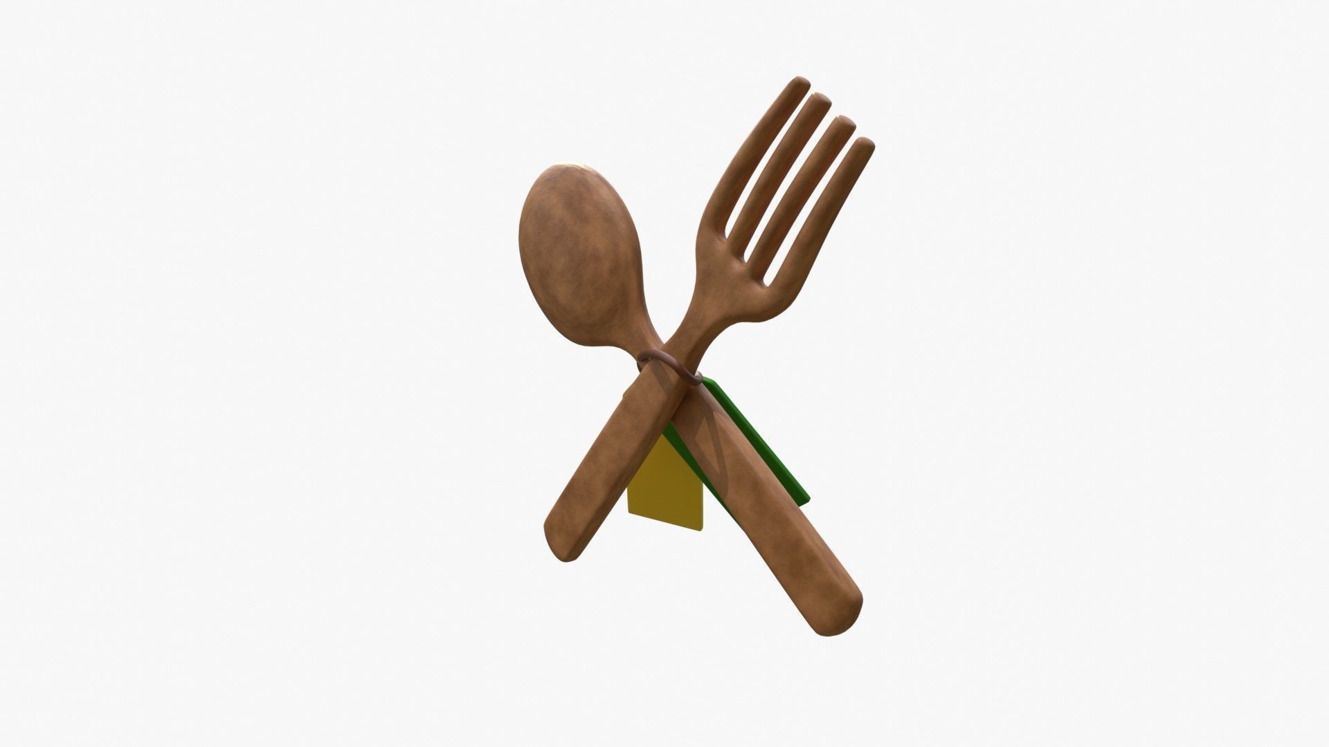 Recycle Spoon 3D model_11
