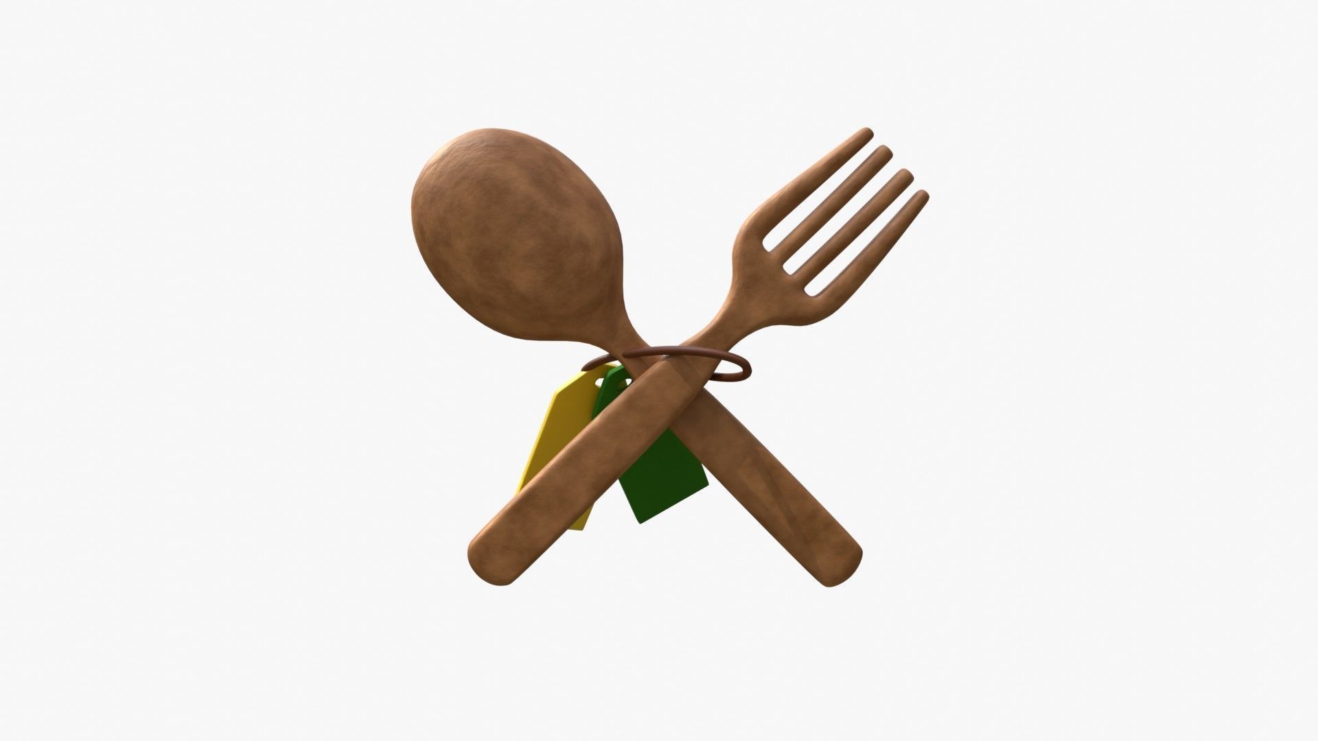 Recycle Spoon 3D model_8