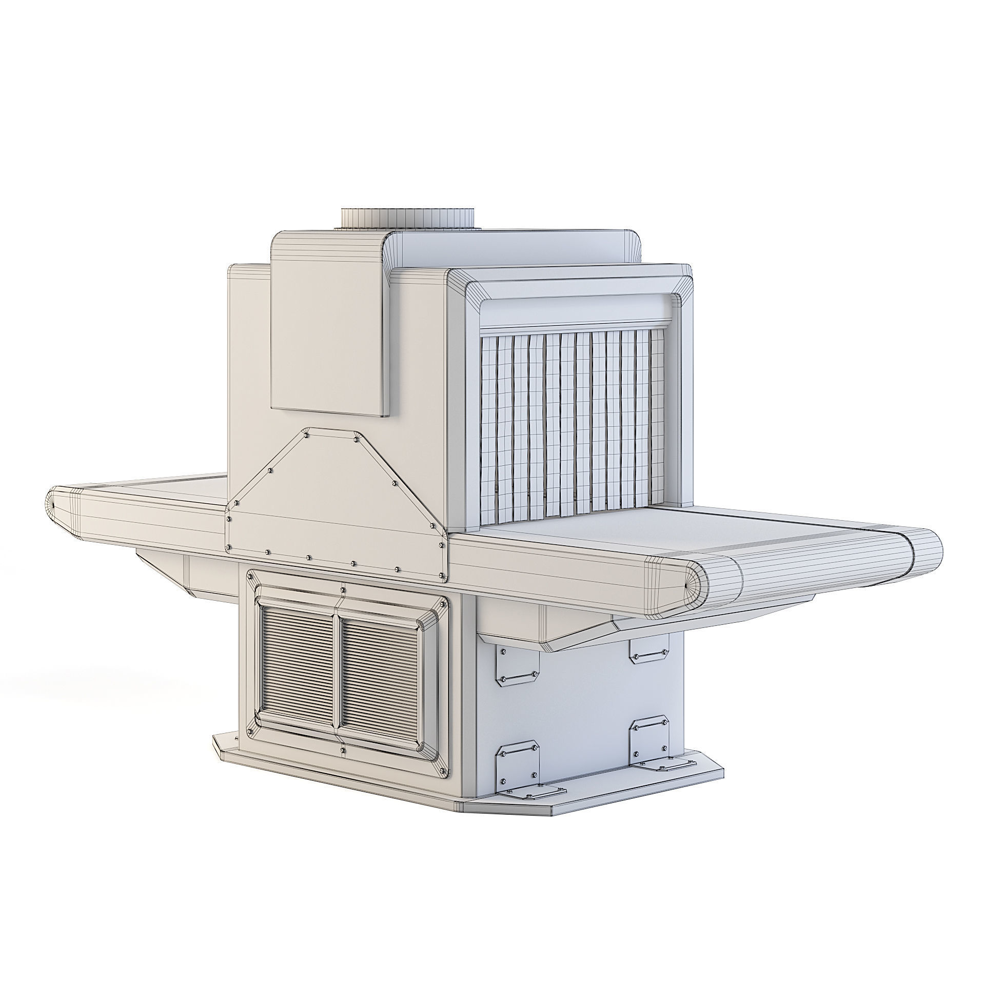 Factory Machine 3D model_3