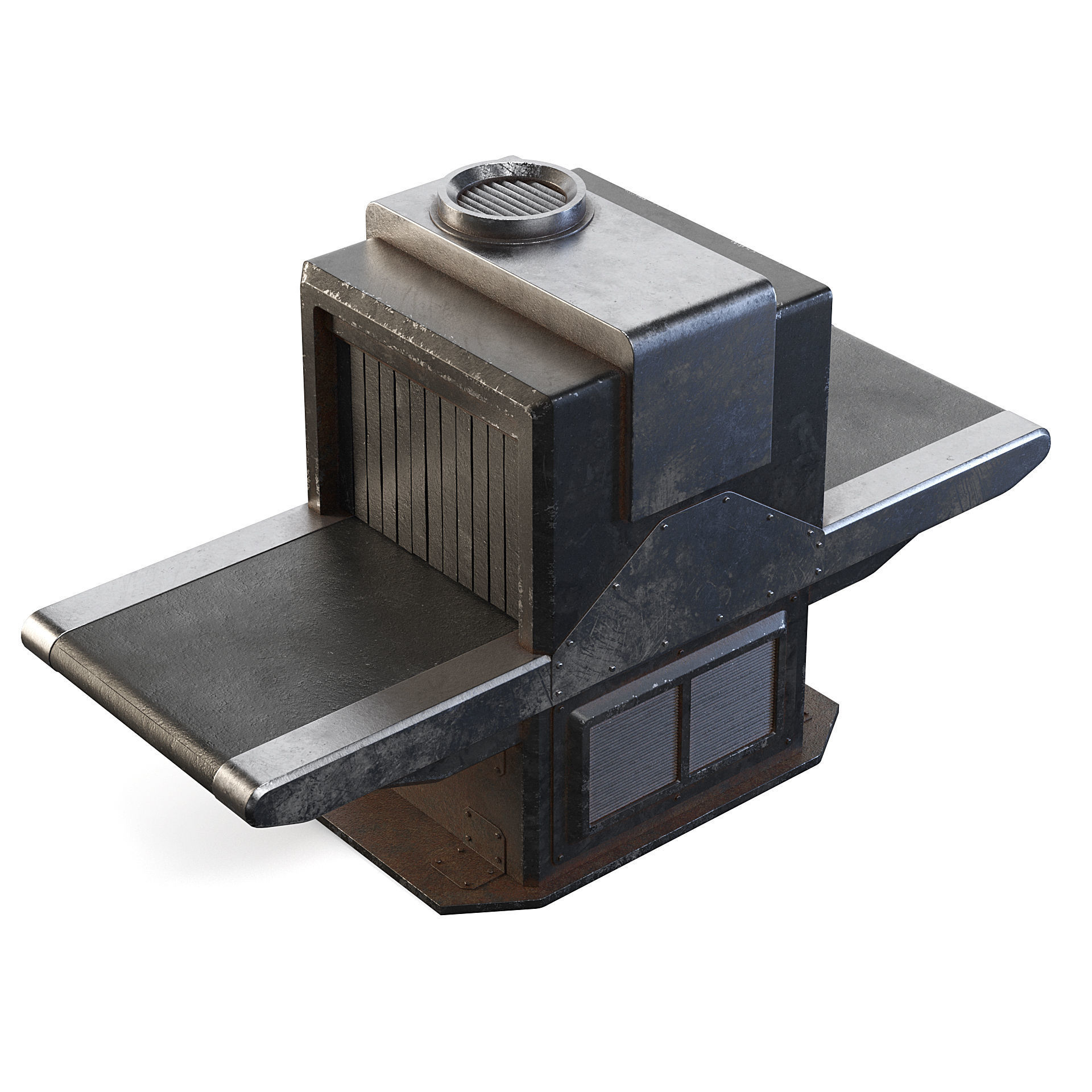 Factory Machine 3D model_6