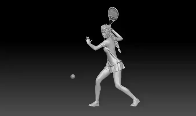 TENNIS PLAYER GIRL 3