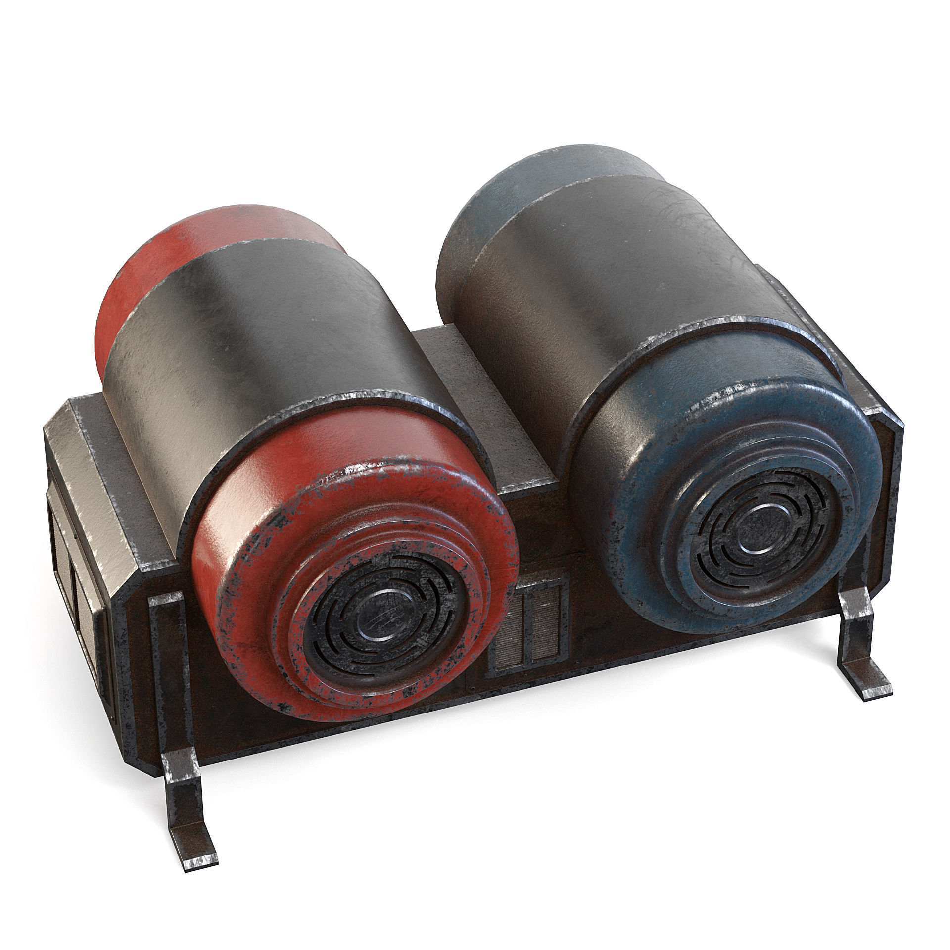 Factory Machine 3D model_4