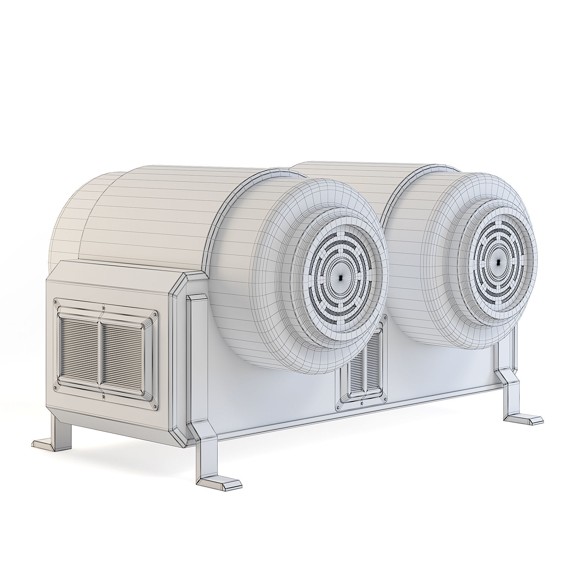 Factory Machine 3D model_3