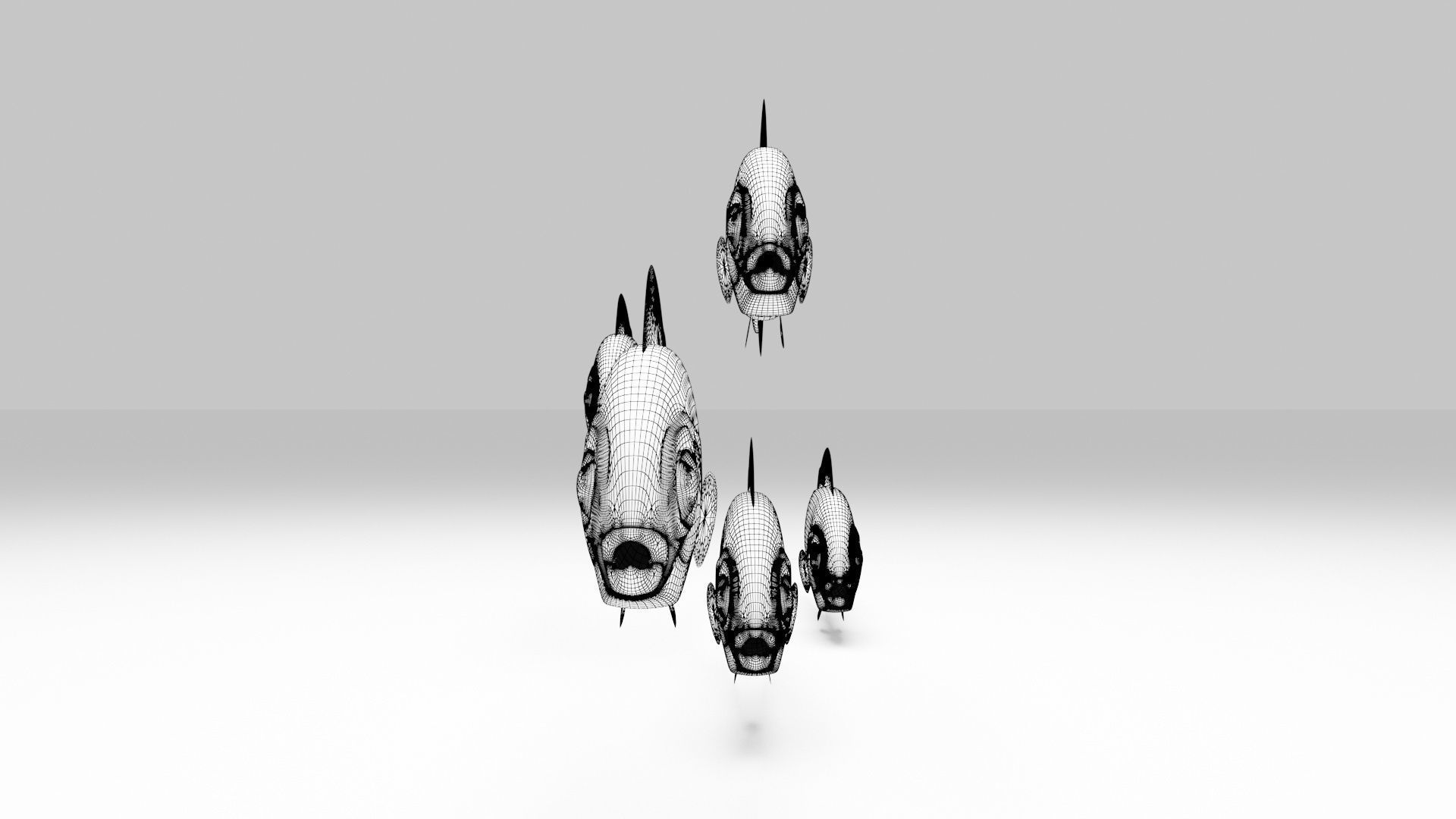 Springeri Dottyback Fish 3D model_7