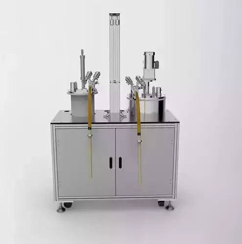 Glue supply system 3D model