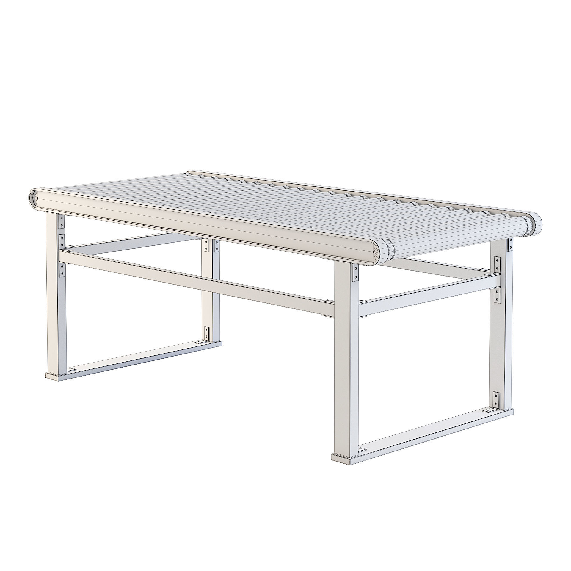 Factory Roller Table 3D model_3