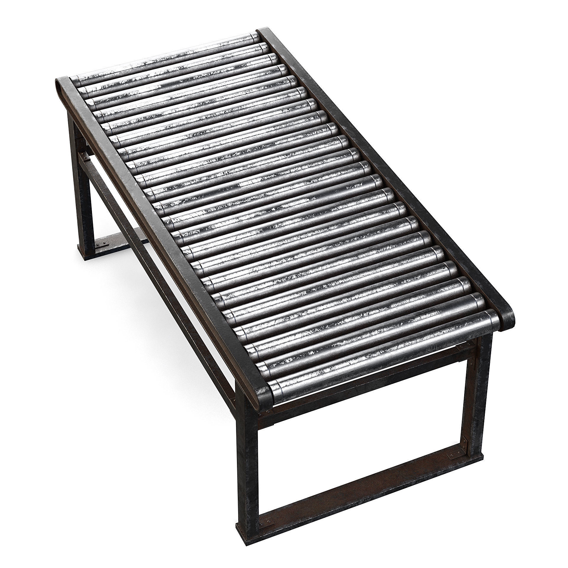 Factory Roller Table 3D model_6