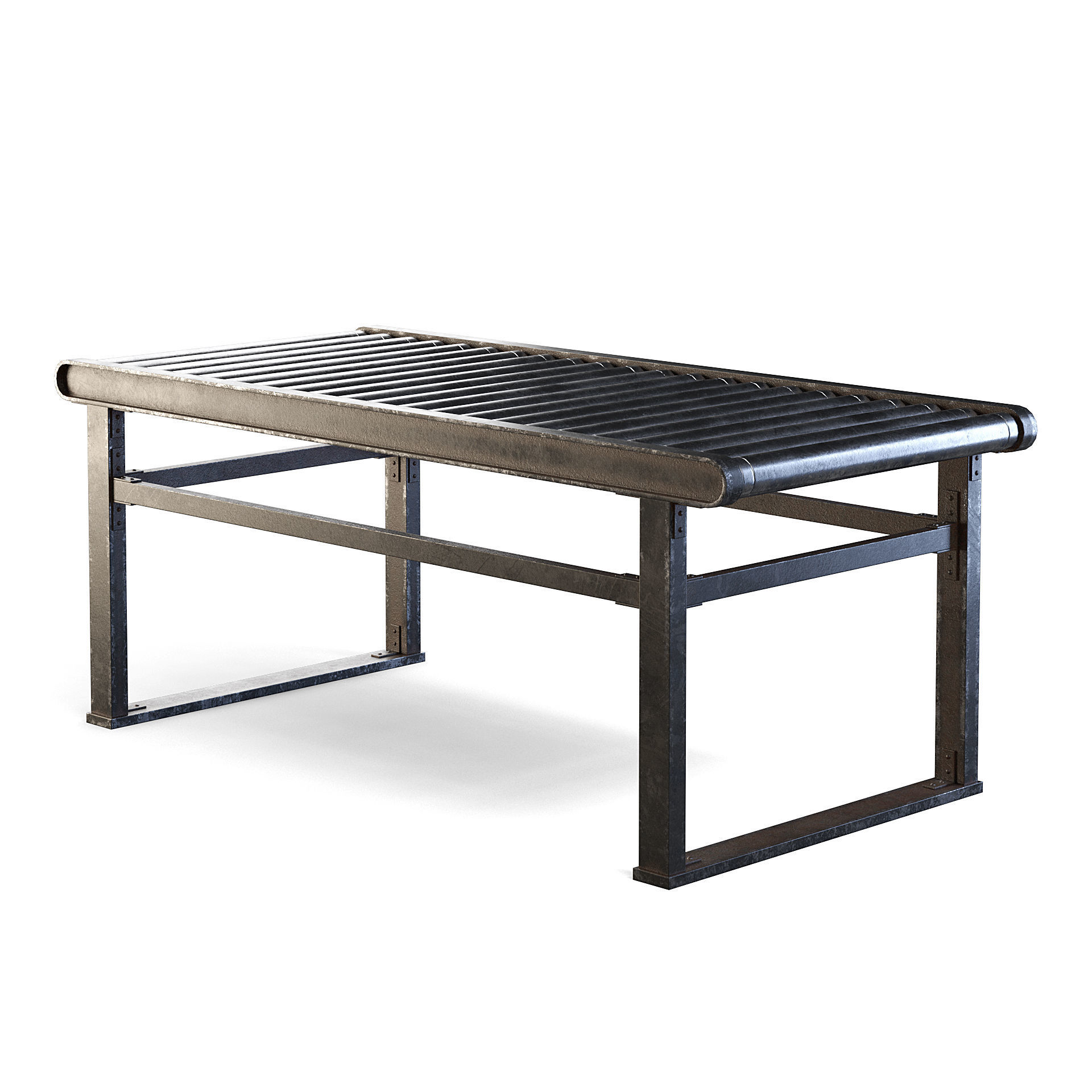 Factory Roller Table 3D model_2