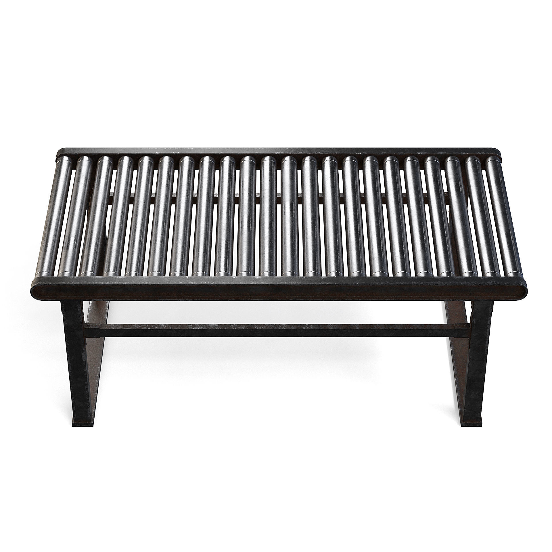 Factory Roller Table 3D model_4