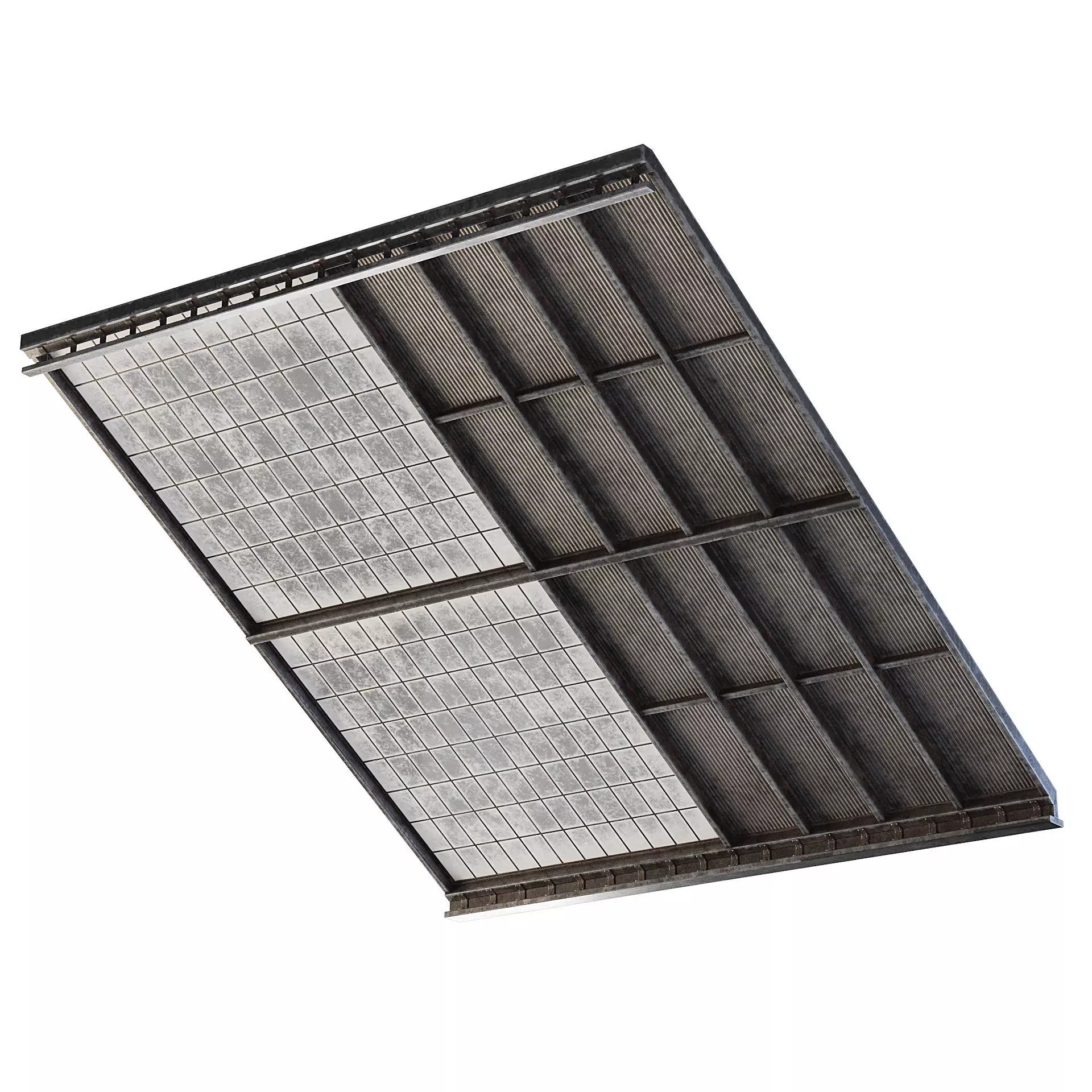 Factory Roof 3D model_0